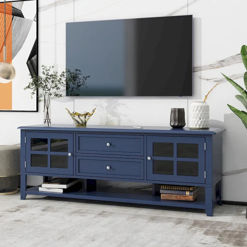 Stand for TVs up to 60,Entertainment Center with Multifunctional Storage, Cabinet with Modern Design,Media Console